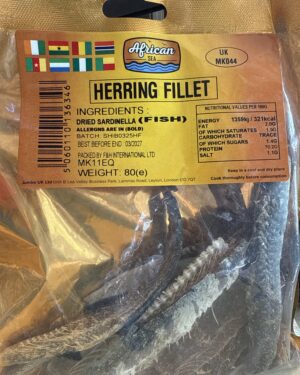 Herring fillet 80g