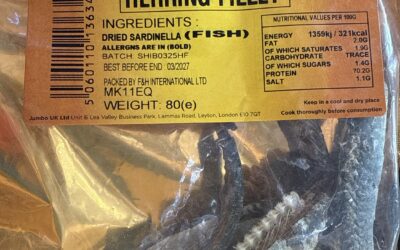 Herring fillet 80g