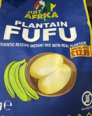 Just Africa plantain fufu 4kg