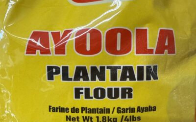 Ayoola plantain flour 1.8kg